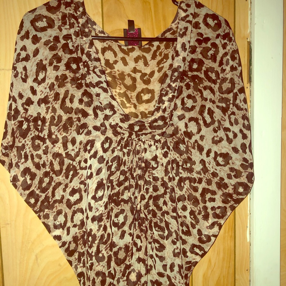 Butterfly and colorful style blouse